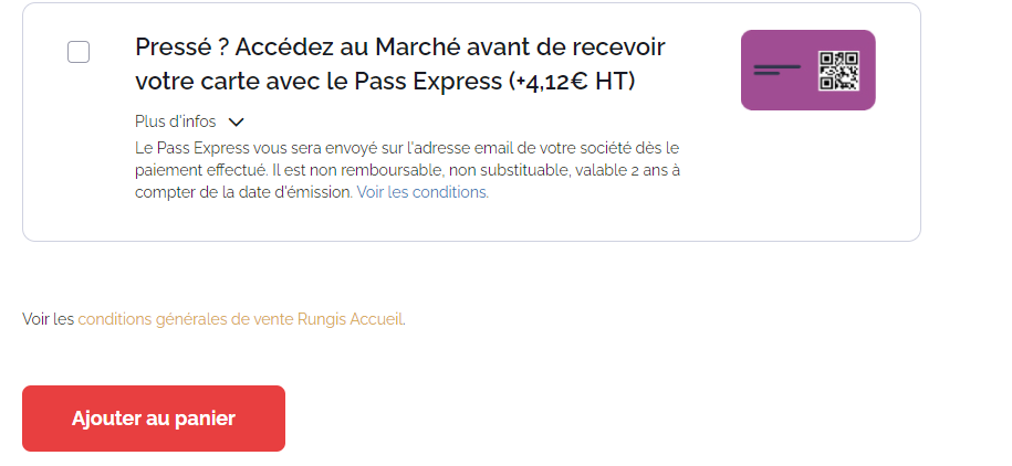 Le Pass Express du Marché de Rungis 1